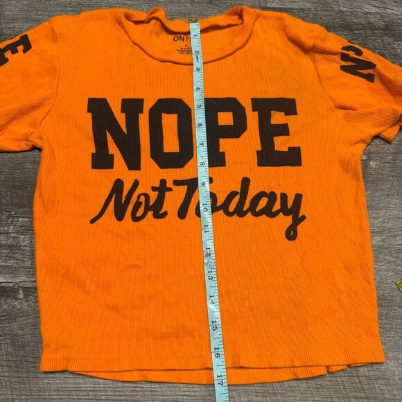 On Fire “Nope, Not Today” Short Sleeve Shirt Size Large - Picture 5 of 6